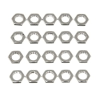 Wheel Masters Hardware 5/16in 32 Nut Nickel Plated
