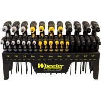 Wheeler Fine Gunsmith Equipment SAE/Metric/Hex/Torx P-Handle Driver Set - 30 pc