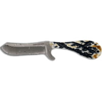 Whiskey Bent Knives Bullcutter Fixed Knife w/Damascus Blade