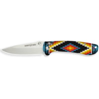Whiskey Bent Knives Catch Pin Lock 2.91in Fixed Knife