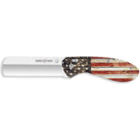 Whiskey Bent Knives Catch Pin Lock Patriot 2.91in Folding Knife