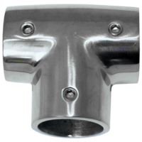 Whitecap 1" O.D. 90 SS Tee Rail Fitting