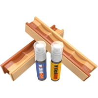 Wicked Edge 1/0.5 Micron Micron Diamond Emulsion and Leather Strops Pack