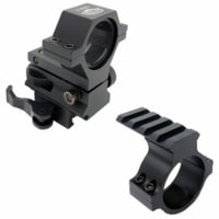 Wicked Hunting Lights GEN4 Quick Detach Adjustable Light Mount &amp; 1in&amp;30mm Picatinny Scope Mount Combo Kit