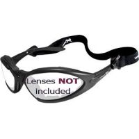 Wiley X JP 1 Sunglasses Matte Black Frame 500F w/ Gasket &amp; Strap Only, No Lens