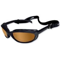 Wiley X JP-2 Polarized Sunglasses w/ Polarized Copper Lens/ Gloss Black Frame 511