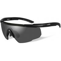 Wiley X Saber Advanced Sunglasses 2-Lens Package - Matte Black w/ Gray, Rust Lenses