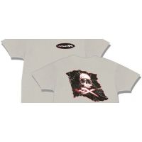 Wiley X Men's Short Sleeve T-Shirt with Skull