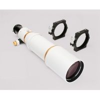 William Optics Megrez 110 ED APO f/5.59 Doublet Refractor Telescope Optical Tube Assembly + Rings, with Custom Aluminum Carrying Case M110ED-W-P