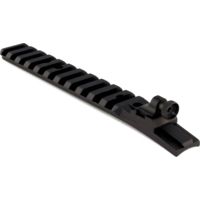 Williams Gun Sight Ace In The Hole Picatinny Scope Rail For Mossberg 500 w/ Fiber Optic Front Sight