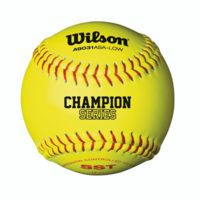 Wilson A9031 ASA Low Optic Yellow Fastpitch Softball