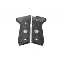 Wilson Combat Beretta 92, 96 G10 Grips, Checkered with WC Logo