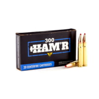 Wilson Combat Hornady SST 300 HAM'R 150 Grain Brass Cased Rifle Ammunition