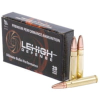 Wilson Combat Lehigh Defense XC 300 HAM'R 125 Grain Hollow Point Frangible Brass Cased Rifle Ammunition