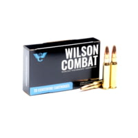 Wilson Combat Sierra GameKing .308 Winchester 165 Grain Hollow Point Boat Tail Brass Cased Rifle Ammunition