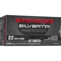 Winchester .22 Winchester Magnum Rimfire 40 Grain Jacketed Hollow-Point Rimfire Ammunition