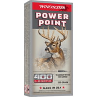 Winchester 400 Legend 215 Grain Jacketed Soft Point Brass Cased Rifle Ammunition