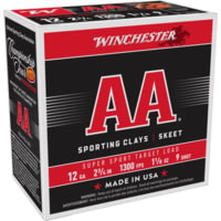 Winchester AA Super Sport 12 Gauge 2.75in Size 9 Shotgun Ammunition