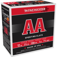 Winchester AA 12 Gauge 1 oz 2.75" 1350 ft/s Shotgun Ammunition