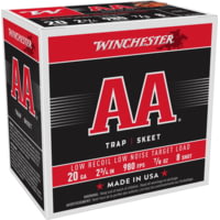 Winchester AA 20 Gauge 7/8 oz 2.75&quot; 980 ft/s Shotgun Ammunition