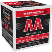 Winchester AA, .410 Bore, 1/2 oz, 2.5in, 7 1/2 Shot Shotgun Ammunition