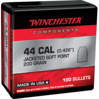 Winchester Ammo Centerfire Handgun Reloading 44 Mag .430 200 Gr Soft Point (SP) WB44SP200X