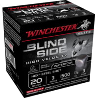 Winchester Ammo SBS203HV3 Blindside High Velocity 20 Gauge 3&quot; 7/8 Oz 3 Shot 25 B