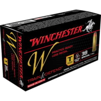 Winchester Ammo W Train And Defend .38 Special 130 Grain Full Metal Jacket Ammunition