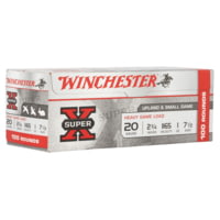 Winchester Ammo XU20H7VP Super-X High Brass Game 20 Gauge 2.75" 1 Oz 7.5 Shot 10