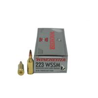 Winchester Super-X 223 WSSM 55gr Ptd Soft Point Ammunition X223WSS
