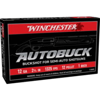 Winchester AutoBuck 12 Gauge 12 Pellet 2 3/4in Buckshot Shotgun Ammunition