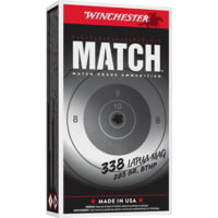 Winchester BTHP .338 Lapua Magnum 285 gr Brass Rifle Ammunition