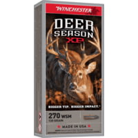 Winchester Deer Season XP .270 Winchester Short Magnum 130 grain Extreme Point Polymer Tip Centerfire Rifle Ammunition