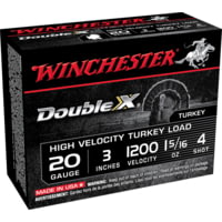 Winchester Double X 20 Gauge 1 5/16 oz 3&quot; Shotgun Ammunition