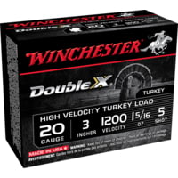 Winchester Double X 20 Gauge 1 5/16 oz 3" Shotgun Ammunition