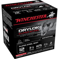 Winchester Drylok Super Steel 12 Gauge 1 1/2 oz 3.5&quot; Shotgun Ammunition