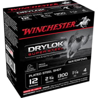 Winchester Drylok Super Steel 12 Gauge 1 1/4 oz 2.75" Shotgun Ammunition