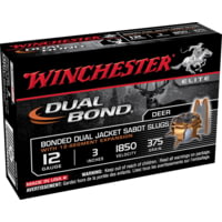 Winchester Dual Bond Shotshell 12 Gauge 365 grain 3&quot; Shotgun Slug Ammunition