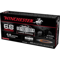 Winchester Expedition Big Game Long Range 6.8 Western 165 Grain Accubond LR Brass Rifle Ammunition