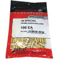 Winchester .38 Special Unprimed Handgun Brass