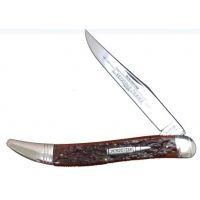 Winchester Knives 5.5in Toothpick w/ Burnt Orange Bone Handle