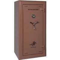 Winchester Safes TR603013E Electronic Treasury Gun Safe Saddle Brown