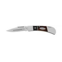 Winchester Pakka Wood Double Bolster Lockback Folding Knife