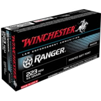 Winchester Ranger 223REM 55 Grain PSP Brass Case Centerfire Rifle Ammunition
