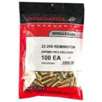 Winchester .22-250 Remington Unprimed Rifle Brass