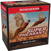 Winchester Super Pheasant 12 Gauge 1 5/8 oz 3" Shotgun Ammunition