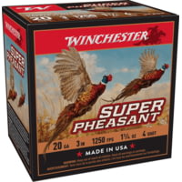 Winchester Super Pheasant 20 Gauge 1 1/4 oz 3" Shotgun Ammunition
