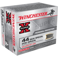 Winchester Super-X Handgun .44 Special 200 grain Silvertip Jacketed Hollow Point Centerfire Pistol Ammunition