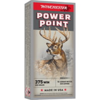 Winchester Super-X Rifle .375 Winchester 200 grain Power-Point Brass Cased Centerfire Rifle Ammunition