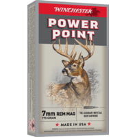 Winchester Super-X Rifle 7mm Remington Magnum 175 grain Power-Point Centerfire Rifle Ammunition